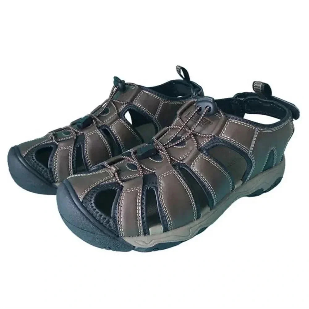 Khombu Men's Closed Toe Sandals Size 8